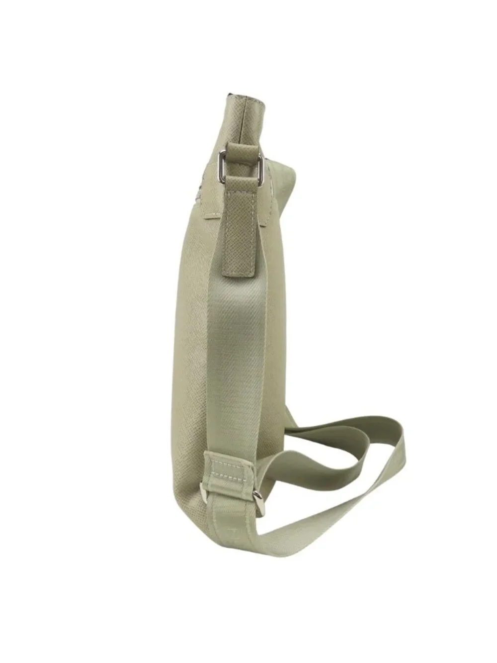 Louis Vuitton Shoulder Bag Sasha Taiga Polaire Gray Ju Crossbody Male